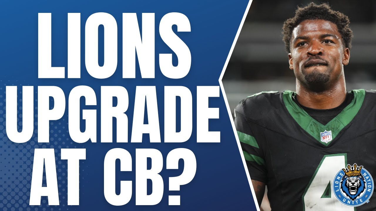 Did the Detroit Lions UPGRADE at the corner position? Did the Detroit Lions UPGRADE at the corner position?