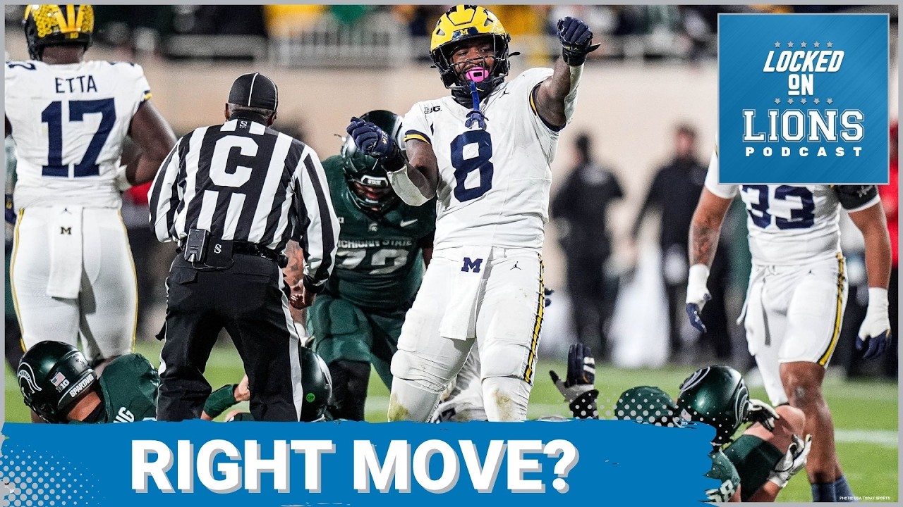 LIONS GAMBLE: Detroit’s BET on Derrick Moore Over Zion Young IGNITES Second-Round Debate LIONS GAMBLE: Detroit’s BET on Derrick Moore Over Zion Young IGNITES Second-Round Debate