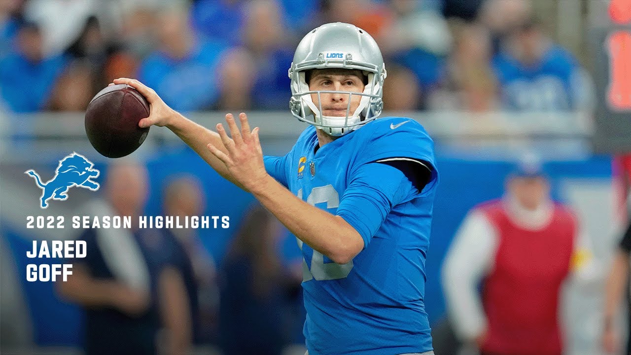 Jared Goff Top Plays of the 2022 Regular Season Jared Goff Top Plays of the 2022 Regular Season