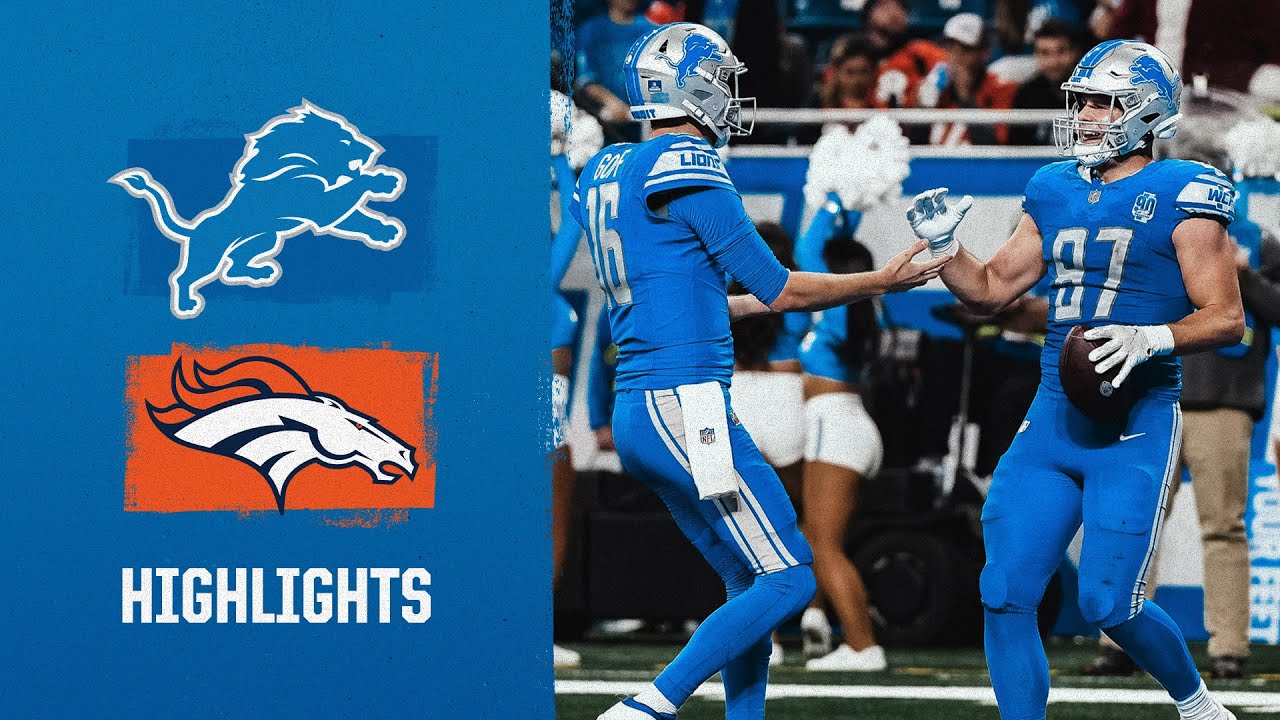 Jared Goff’s HUGE game leads the Lions to a win over the Broncos | 2023 Week 15 Game Highlights Jared Goff’s HUGE game leads the Lions to a win over the Broncos | 2023 Week 15 Game Highlights