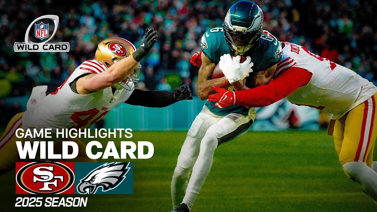 San Francisco 49ers vs Philadelphia Eagles Game Highlights | 2025 NFL Season Wild Card Round San Francisco 49ers vs Philadelphia Eagles Game Highlights | 2025 NFL Season Wild Card Round