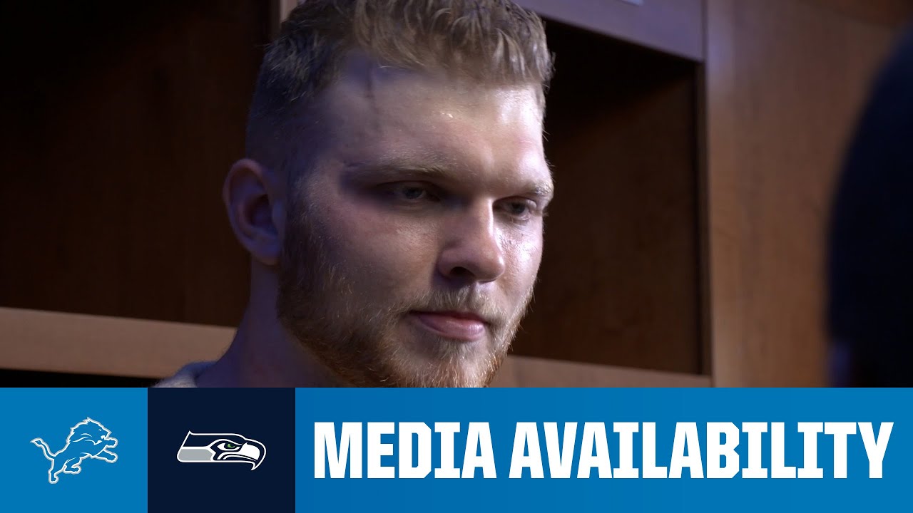 Detroit Lions players meet with the media | 2024 NFL Regular Season Week 4: Lions vs. Seahawks Detroit Lions players meet with the media | 2024 NFL Regular Season Week 4: Lions vs. Seahawks