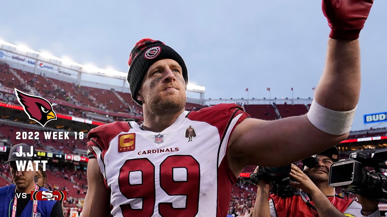 J.J. Watt’s Best Plays from his Final NFL Game J.J. Watt’s Best Plays from his Final NFL Game