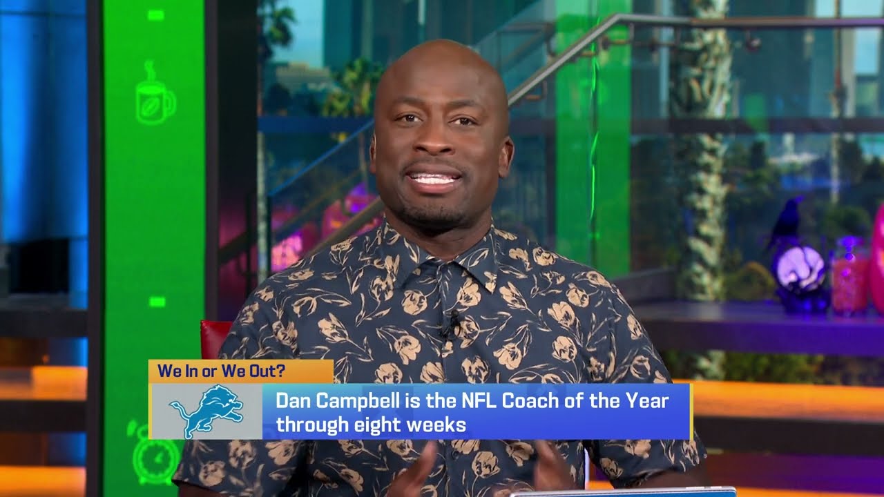 Is Dan Campbell the NFL Coach of the Year through eight weeks? | ‘GMFB’ Is Dan Campbell the NFL Coach of the Year through eight weeks? | ‘GMFB’