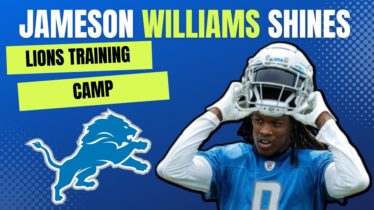 Jameson Williams SHINES At Practice After Drops + Jameson Williams News On Preseason Jameson Williams SHINES At Practice After Drops + Jameson Williams News On Preseason