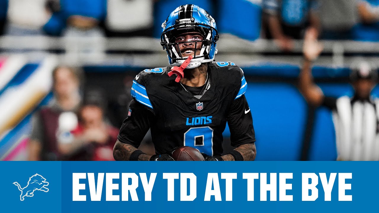 Every Detroit Lions touchdown at the Bye Every Detroit Lions touchdown at the Bye