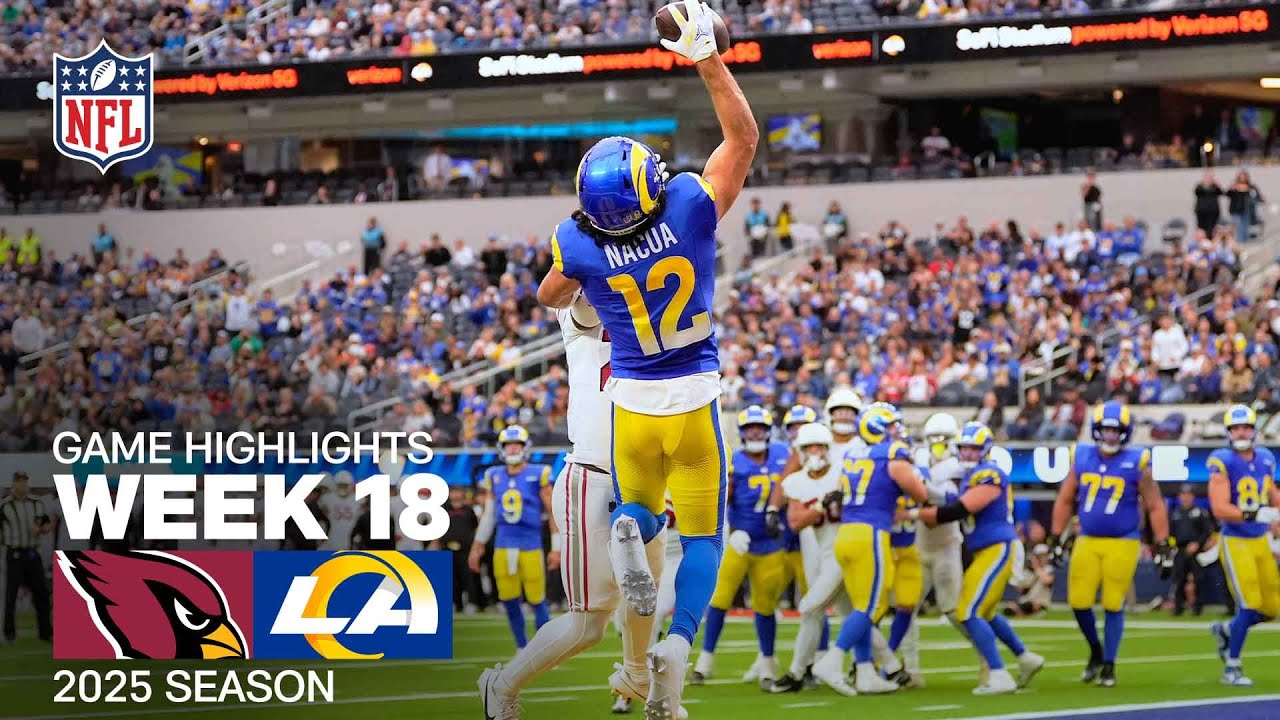 Arizona Cardinals vs. Los Angeles Rams Game Highlights | NFL 2025 Season Week 18 Arizona Cardinals vs. Los Angeles Rams Game Highlights | NFL 2025 Season Week 18