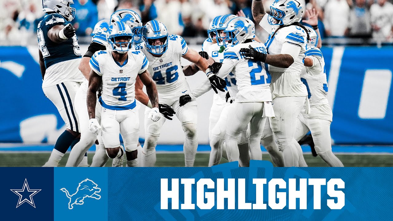 Jahmyr Gibbs scores THREE touchdowns in Lions 44-30 win vs. Cowboys | NFL Week 14 highlights Jahmyr Gibbs scores THREE touchdowns in Lions 44-30 win vs. Cowboys | NFL Week 14 highlights