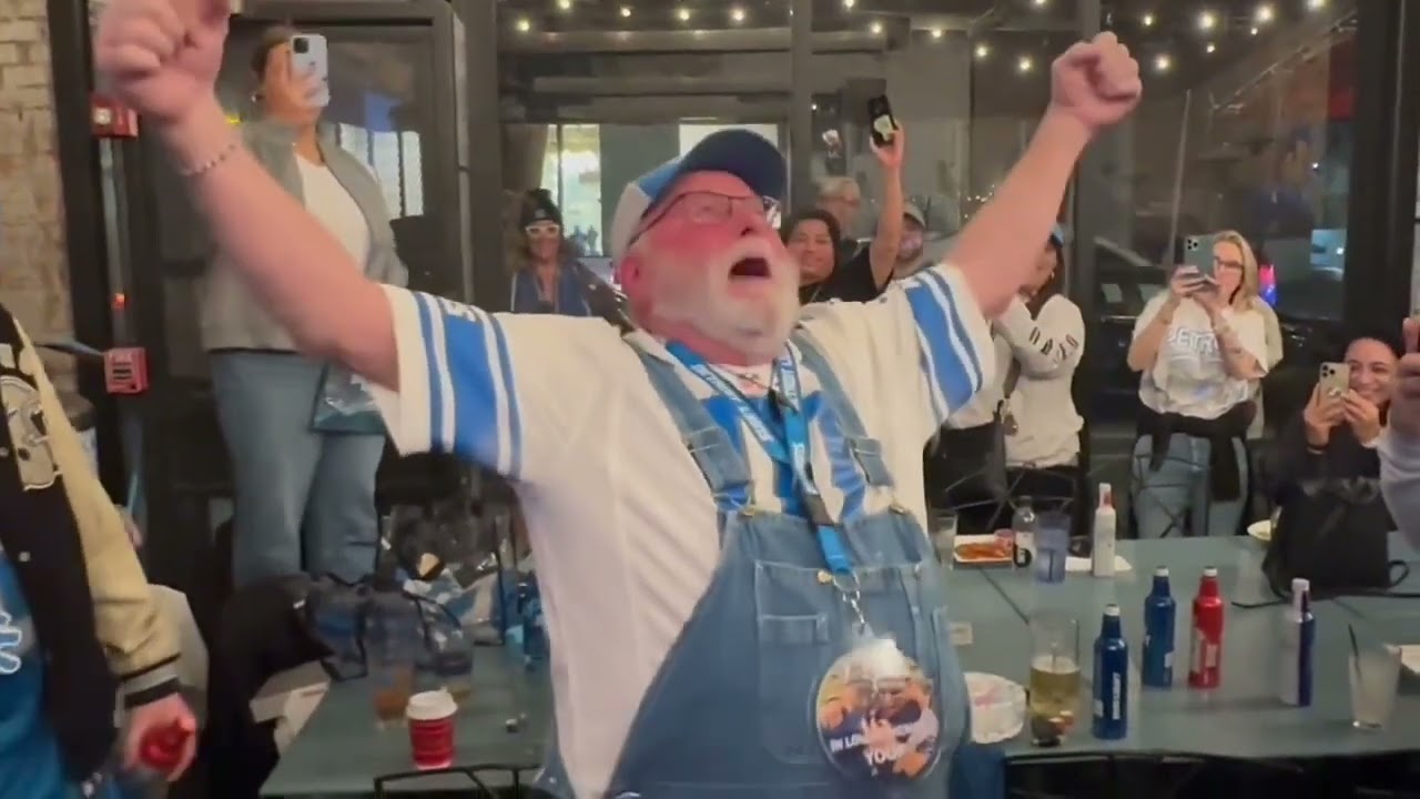 Lions super fan “Crackman” celebrates 72nd birthday Lions super fan “Crackman” celebrates 72nd birthday