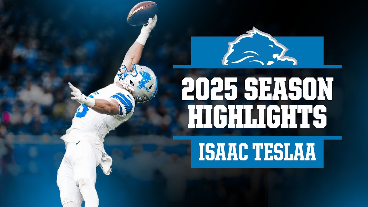 The best of Isaac TeSlaa’s 2025 season | Detroit Lions Highlights The best of Isaac TeSlaa’s 2025 season | Detroit Lions Highlights
