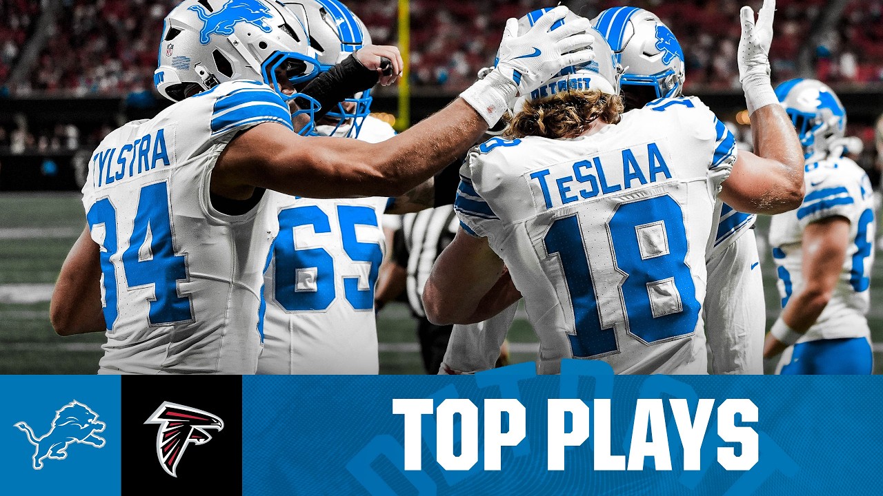 Lions at Falcons | Top Plays Lions at Falcons | Top Plays