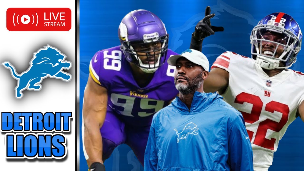 Detroit Lions Free Agency and NFL Draft Latest News & Rumors Livestream Detroit Lions Free Agency and NFL Draft Latest News & Rumors Livestream