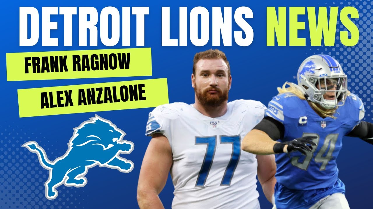 Detroit Lions News: Frank Ragnow OUT, Alex Anzalone IN, Buggs To Play? Lions vs. Bears Detroit Lions News: Frank Ragnow OUT, Alex Anzalone IN, Buggs To Play? Lions vs. Bears