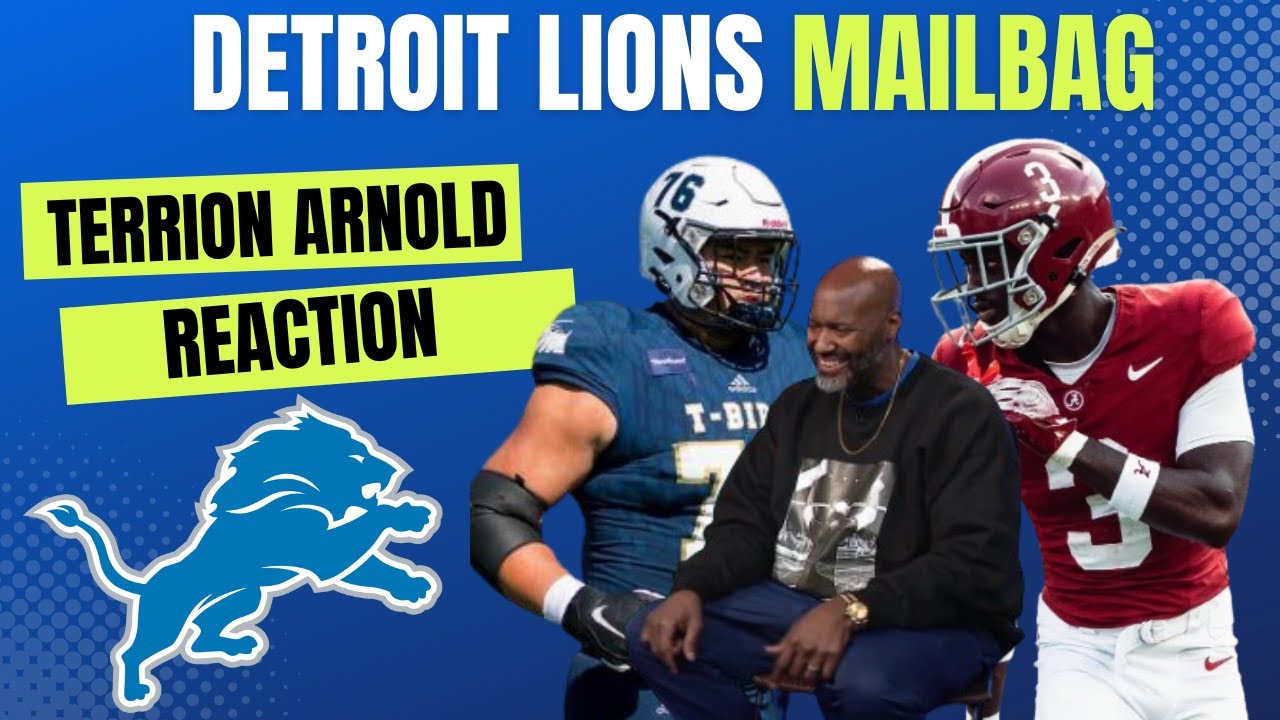 Lions Mailbag: Terrion Arnold Draft Reaction, Green Bay better Than Lions, Manu & Trust Brad Holmes Lions Mailbag: Terrion Arnold Draft Reaction, Green Bay better Than Lions, Manu & Trust Brad Holmes