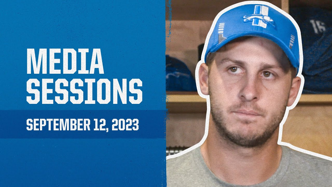 Detroit Lions players meet with the media | September 12, 2023 Detroit Lions players meet with the media | September 12, 2023