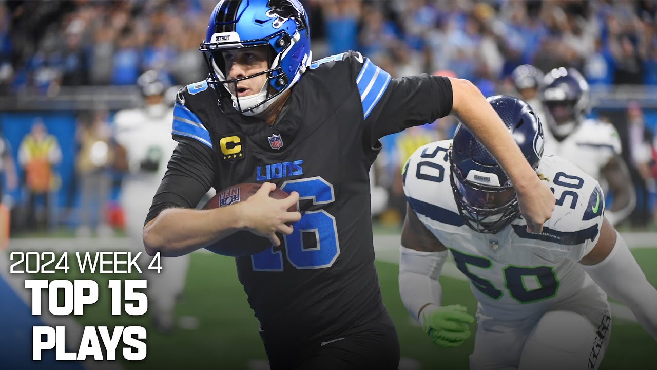 Top 15 Plays of Week 4! Top 15 Plays of Week 4!