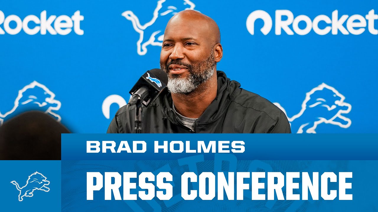 Brad Holmes Pre-Draft Press Conference | April 13, 2026 Brad Holmes Pre-Draft Press Conference | April 13, 2026