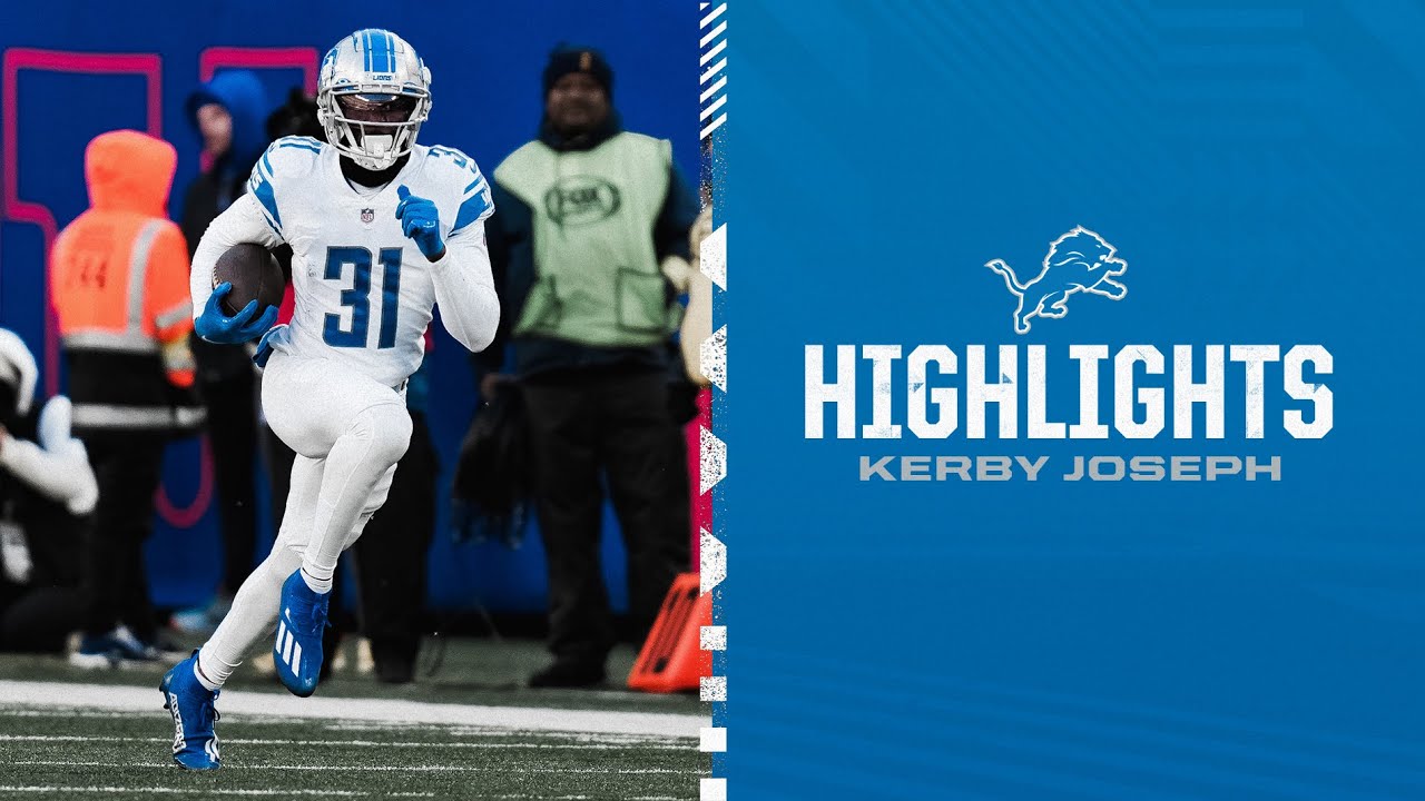 Kerby Joseph Season Highlights Kerby Joseph Season Highlights