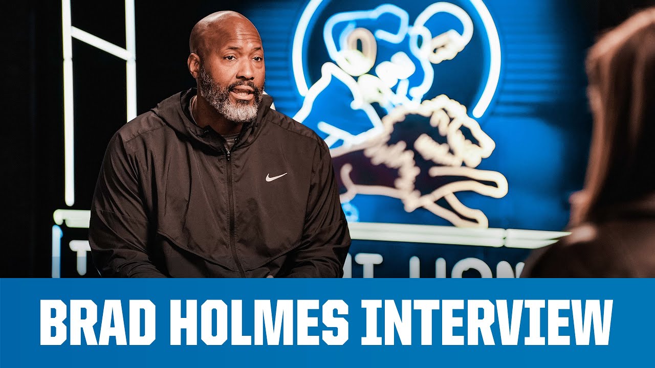Brad Holmes end of season interview | Detroit Lions Brad Holmes end of season interview | Detroit Lions