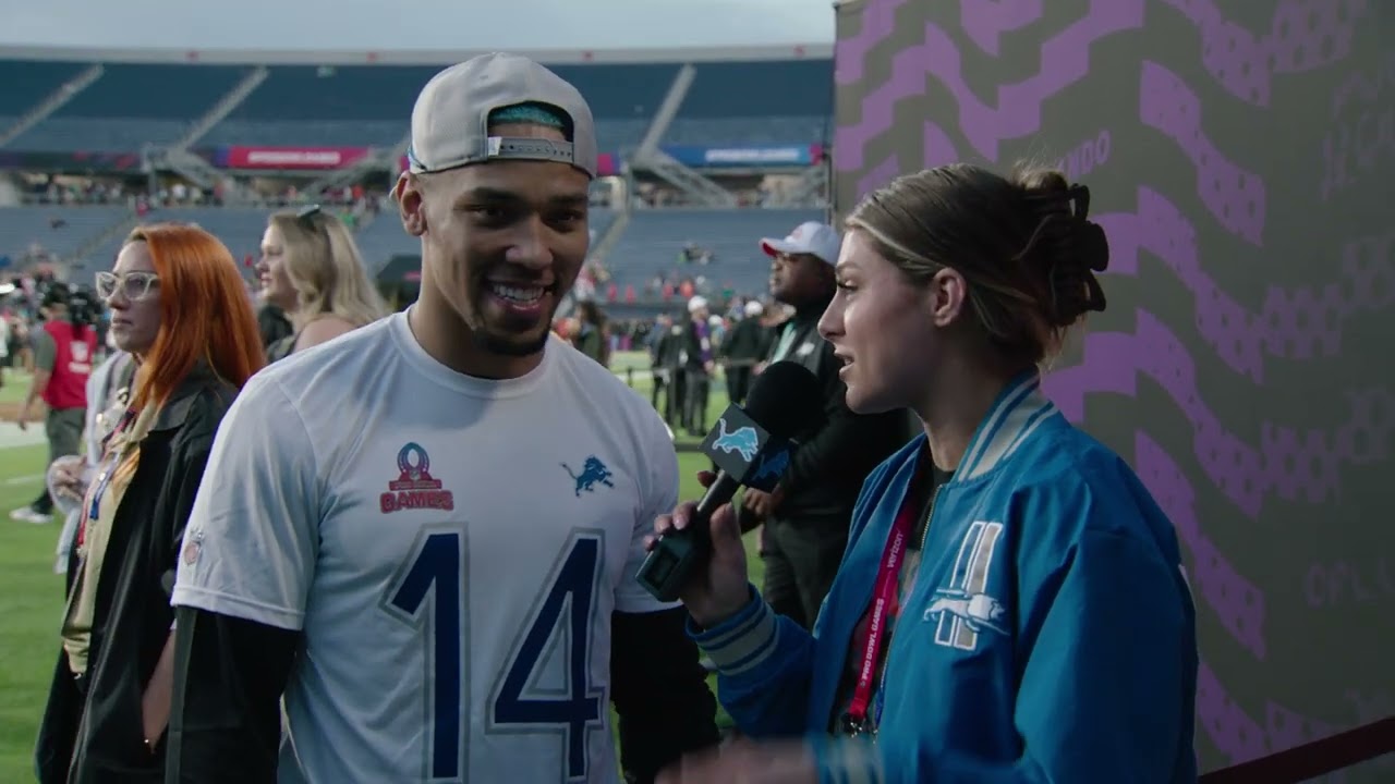 RB Jahmyr Gibbs, WR Amon-Ra St. Brown and OL Penei Sewell recap Pro Bowl RB Jahmyr Gibbs, WR Amon-Ra St. Brown and OL Penei Sewell recap Pro Bowl