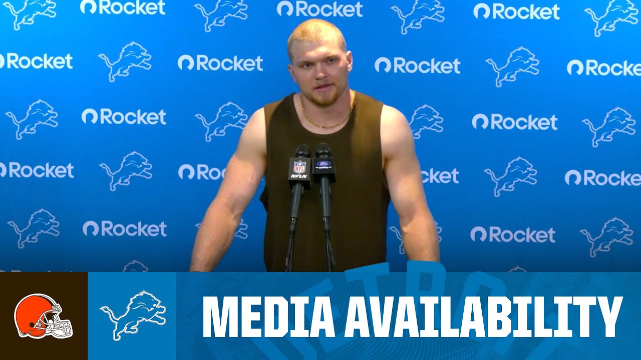 Detroit Lions players meet with the media | 2025 NFL Regular Season Week 4: Lions vs Browns Detroit Lions players meet with the media | 2025 NFL Regular Season Week 4: Lions vs Browns