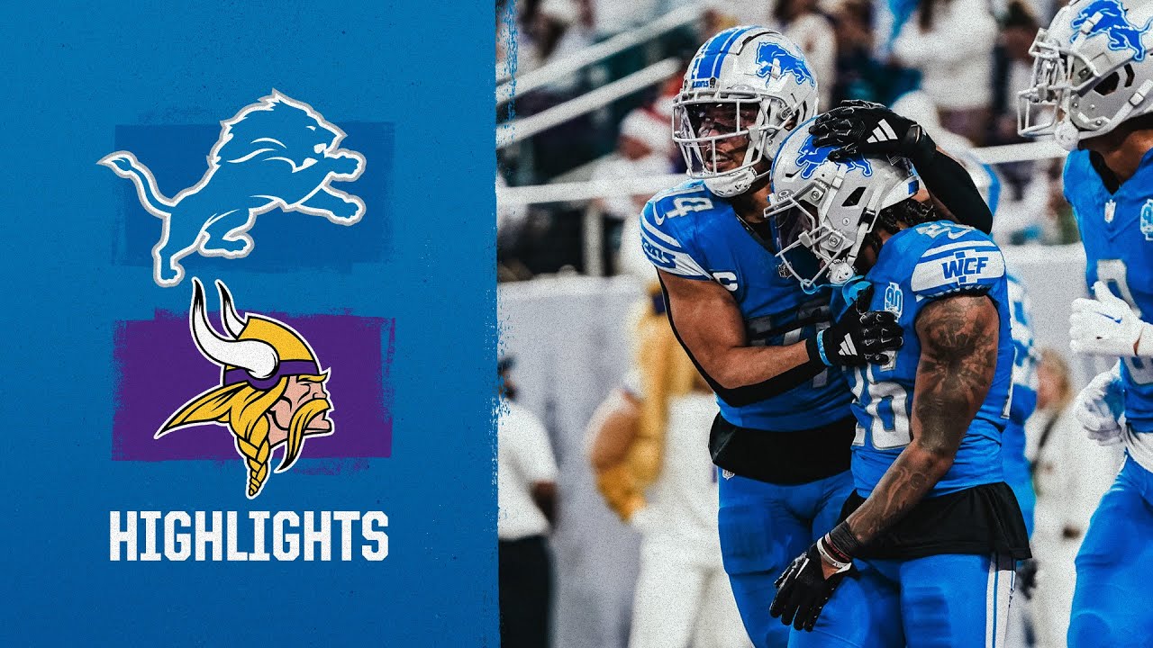 Lions CLINCH NFC North title in Christmas Eve win over the Vikings | 2023 Week 16 Game Highlights Lions CLINCH NFC North title in Christmas Eve win over the Vikings | 2023 Week 16 Game Highlights