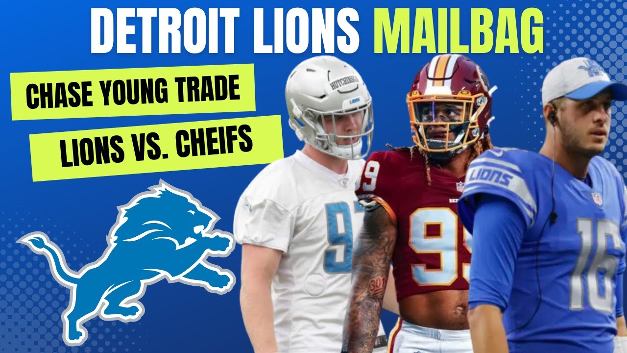 Trade For Chase Young, Aidan Hutchinson Sack Count, Lions Superbowl Run + Kerby Joseph Trade For Chase Young, Aidan Hutchinson Sack Count, Lions Superbowl Run + Kerby Joseph