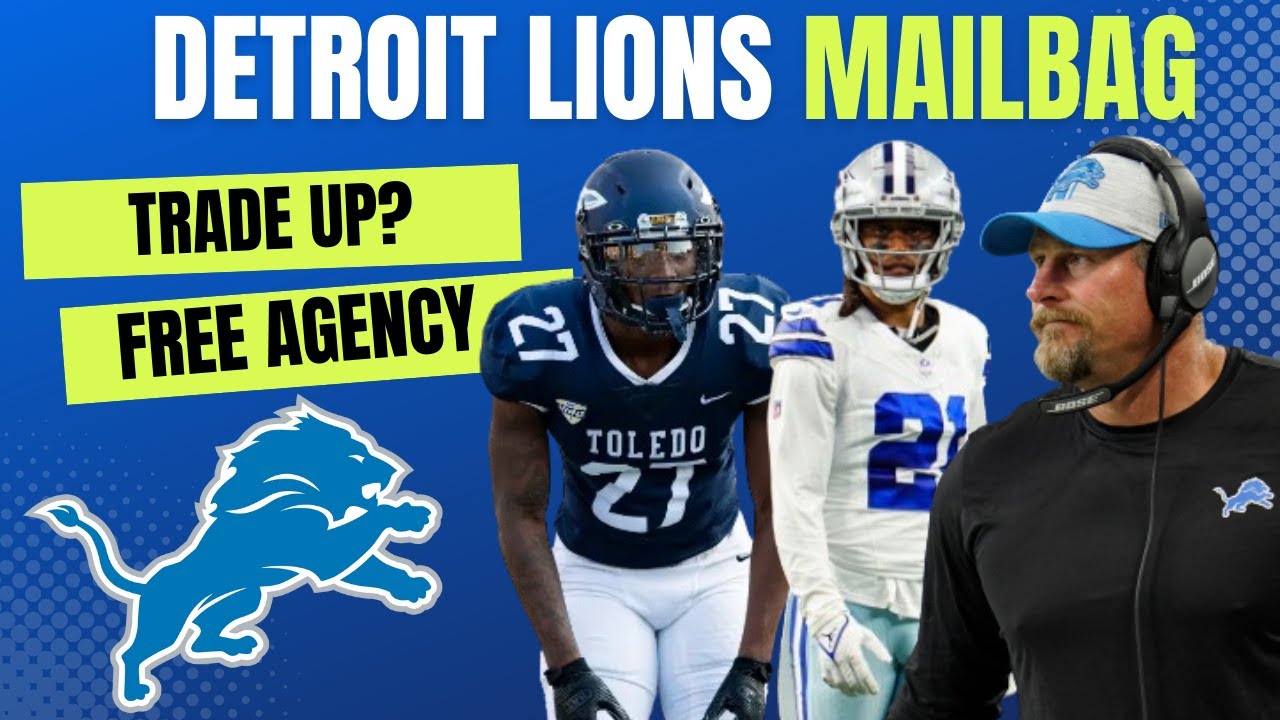 Detroit Lions Mailbag: Brad Holmes Trade Up In The Draft? Draft Darius Robinson? +Stephon Gilmore? Detroit Lions Mailbag: Brad Holmes Trade Up In The Draft? Draft Darius Robinson? +Stephon Gilmore?