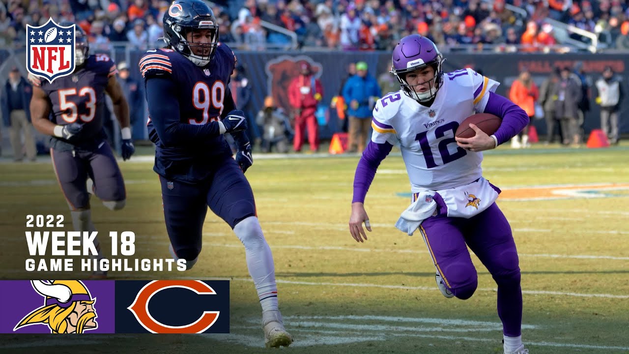 Minnesota Vikings vs. Chicago Bears | 2022 Week 18 Game Highlights Minnesota Vikings vs. Chicago Bears | 2022 Week 18 Game Highlights