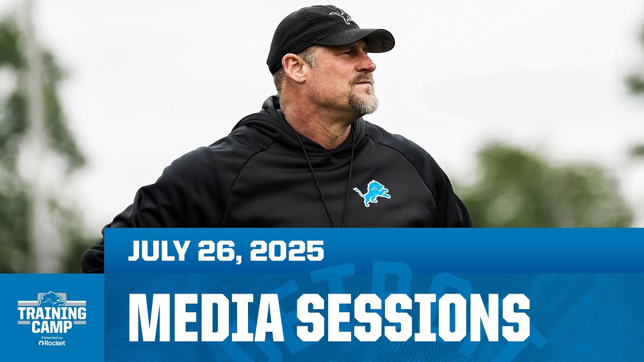 Dan Campbell Press Conference | July 26, 2025 Dan Campbell Press Conference | July 26, 2025