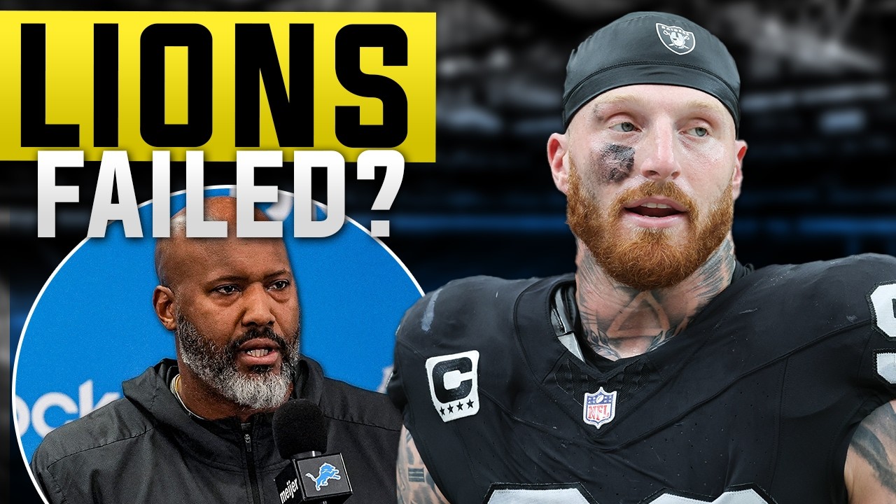 NFL Raider Beat Writer REACTS: Why the Detroit Lions MISSED OUT On Maxx Crosby! NFL Raider Beat Writer REACTS: Why the Detroit Lions MISSED OUT On Maxx Crosby!