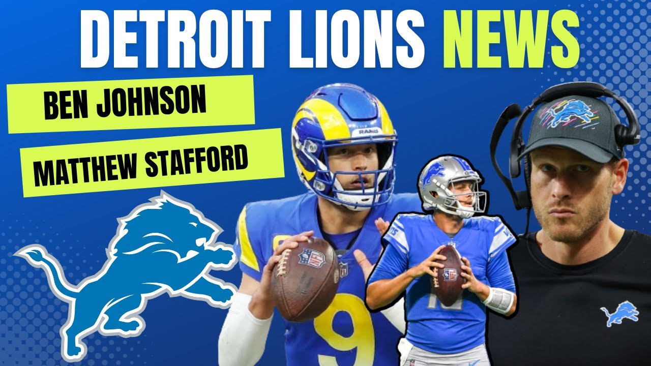 Detroit Lions News: Ben Johnson Wants Million A Year? Penei Sewell Healthy? Lions vs. Rams? Detroit Lions News: Ben Johnson Wants Million A Year? Penei Sewell Healthy? Lions vs. Rams?