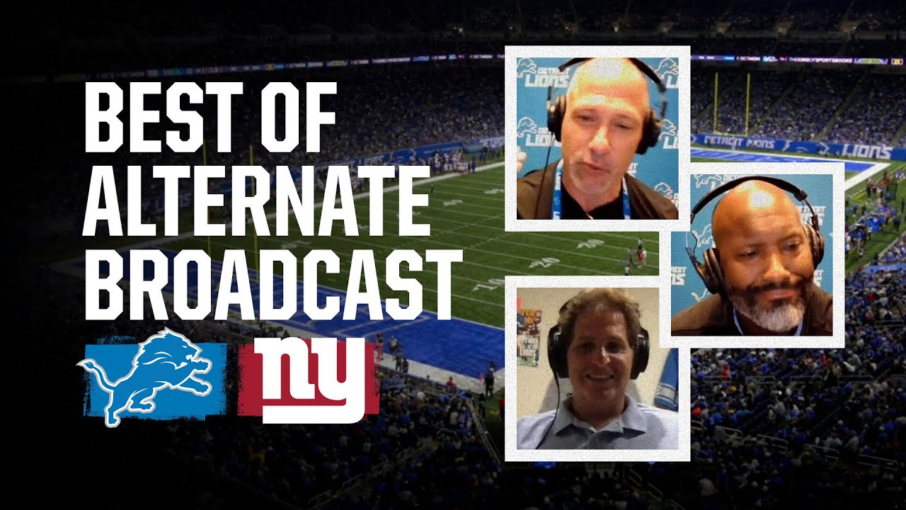 Lions vs. Giants alternate broadcast highlights | 2023 Preseason Week 1 Lions vs. Giants alternate broadcast highlights | 2023 Preseason Week 1