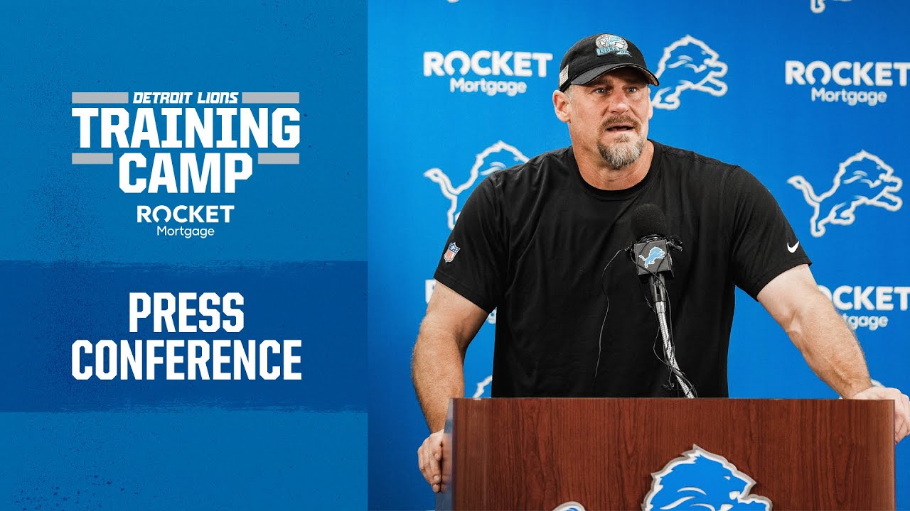 Dan Campbell Press Conference | 2023 Training Camp Day 14 Dan Campbell Press Conference | 2023 Training Camp Day 14