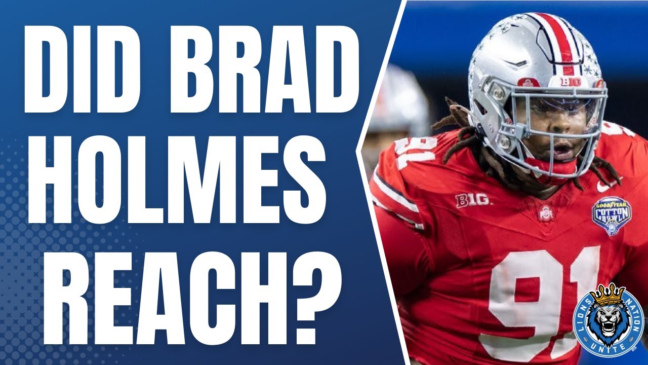 Did Detroit Lions REACH On Tyleik Williams? Did Detroit Lions REACH On Tyleik Williams?