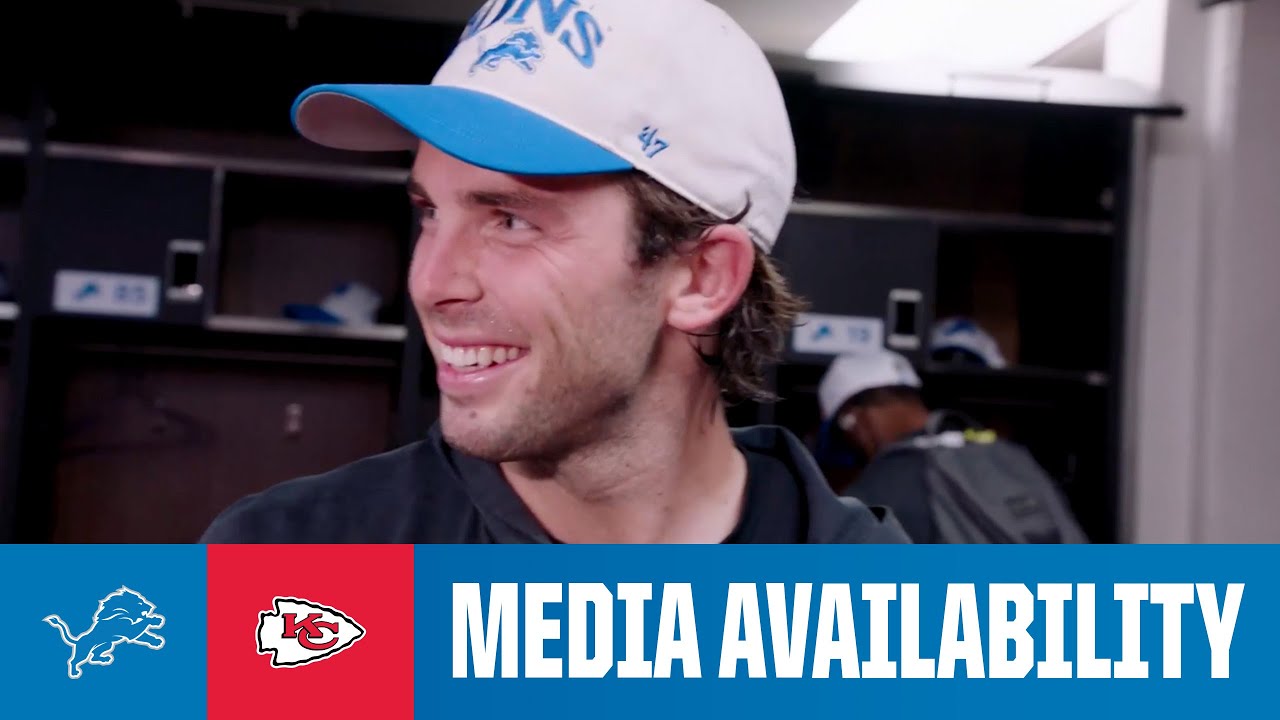 Detroit Lions players meet with the media postgame | 2024 NFL Preseason Week 2: Lions at Chiefs Detroit Lions players meet with the media postgame | 2024 NFL Preseason Week 2: Lions at Chiefs