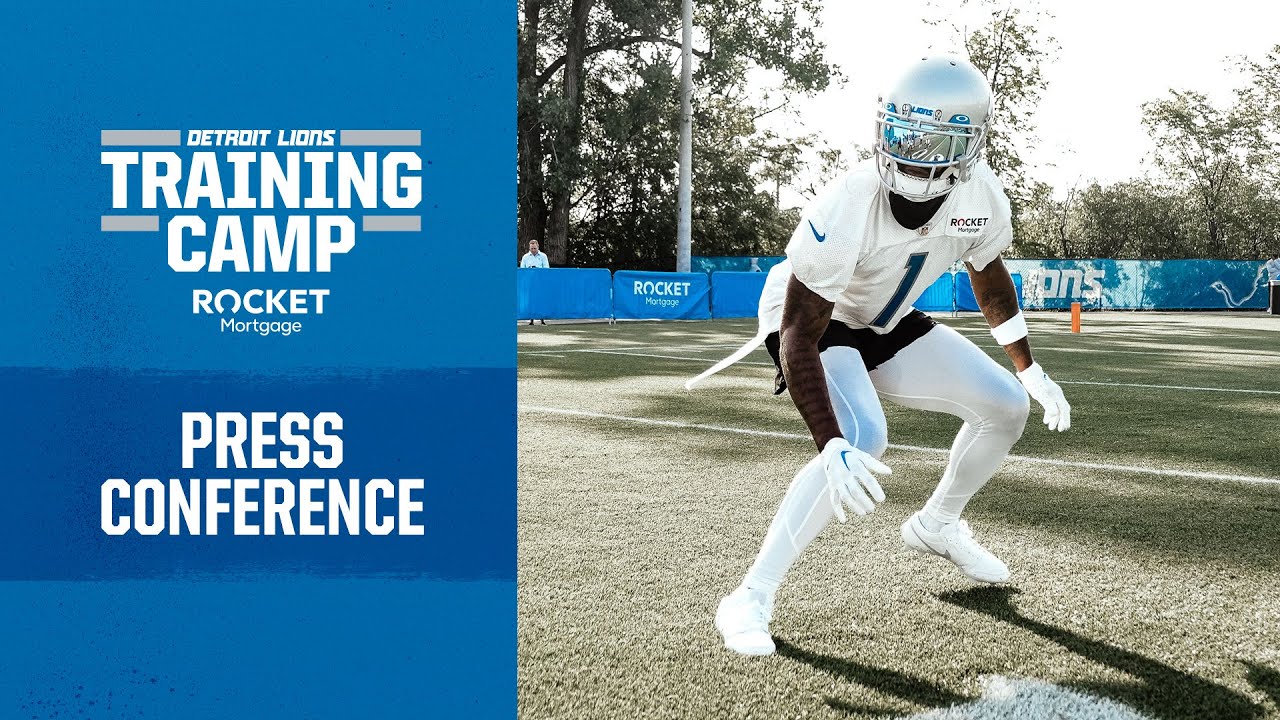Detroit Lions players meet with the media on July 25 | 2023 Training Camp Day 3 Detroit Lions players meet with the media on July 25 | 2023 Training Camp Day 3