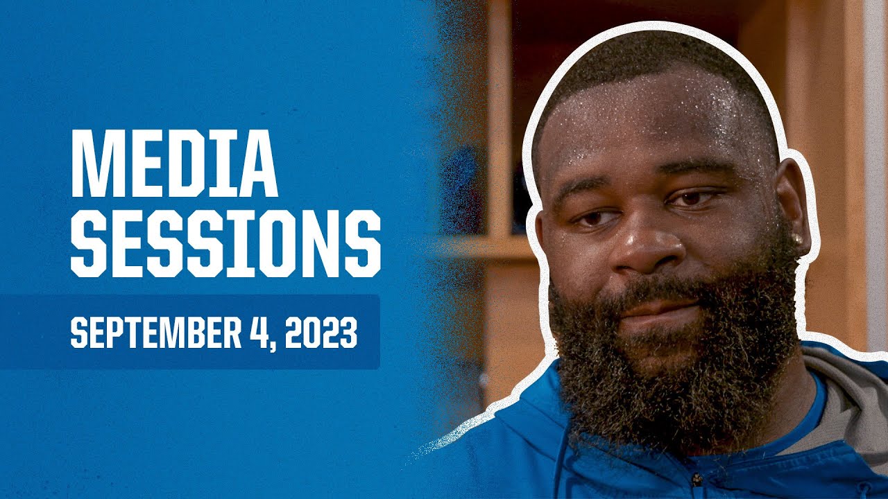 Detroit Lions players meet with the media | September 4, 2023 Detroit Lions players meet with the media | September 4, 2023