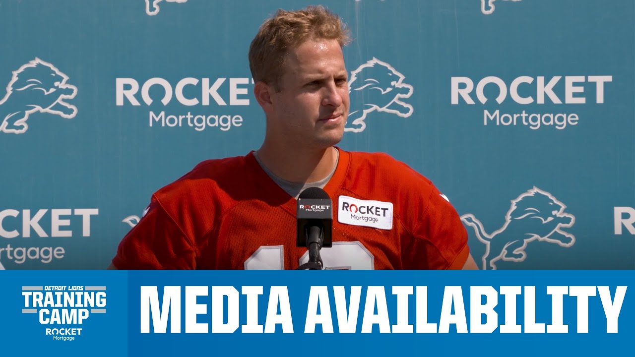 Detroit Lions players meet with the media on July 26 | 2024 Training Camp Day 3 Detroit Lions players meet with the media on July 26 | 2024 Training Camp Day 3