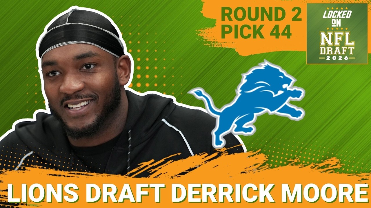 BREAKING: Detroit Lions Select Derrick Moore 44th Overall | The Lions ADD To Defensive Front BREAKING: Detroit Lions Select Derrick Moore 44th Overall | The Lions ADD To Defensive Front