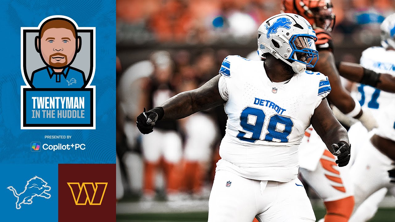 Lions at Commanders 2025 Week 10 preview | Twentyman in the Huddle: Lions at Commanders 2025 Week 10 preview | Twentyman in the Huddle: