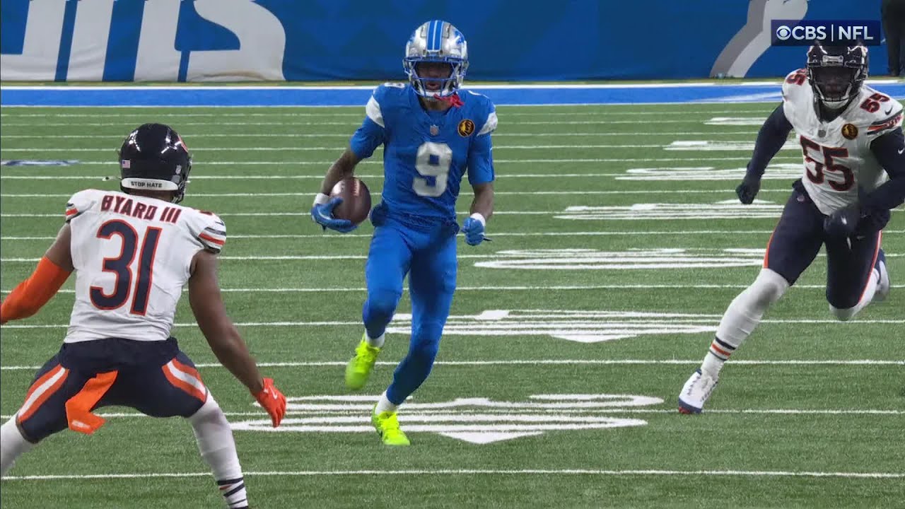 Can’t-Miss Play: Hurdle alert! Jameson Williams clears Bears DB Byard on Thanksgiving Can’t-Miss Play: Hurdle alert! Jameson Williams clears Bears DB Byard on Thanksgiving