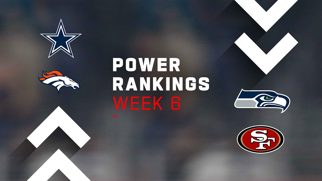 Week 6 Power Rankings! Week 6 Power Rankings!