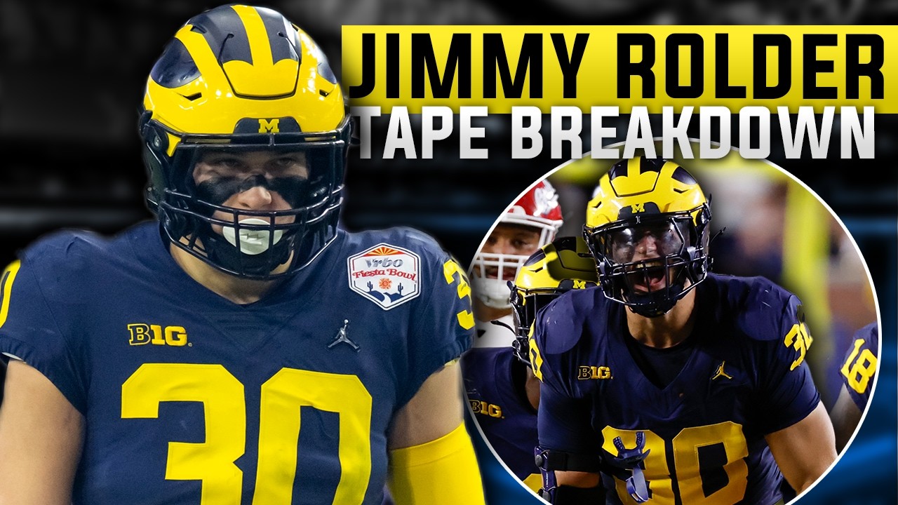 NFL All Pro REACTS to GAME FILM; Detroit Lions Draft PIck Jimmy Rolder! NFL All Pro REACTS to GAME FILM; Detroit Lions Draft PIck Jimmy Rolder!