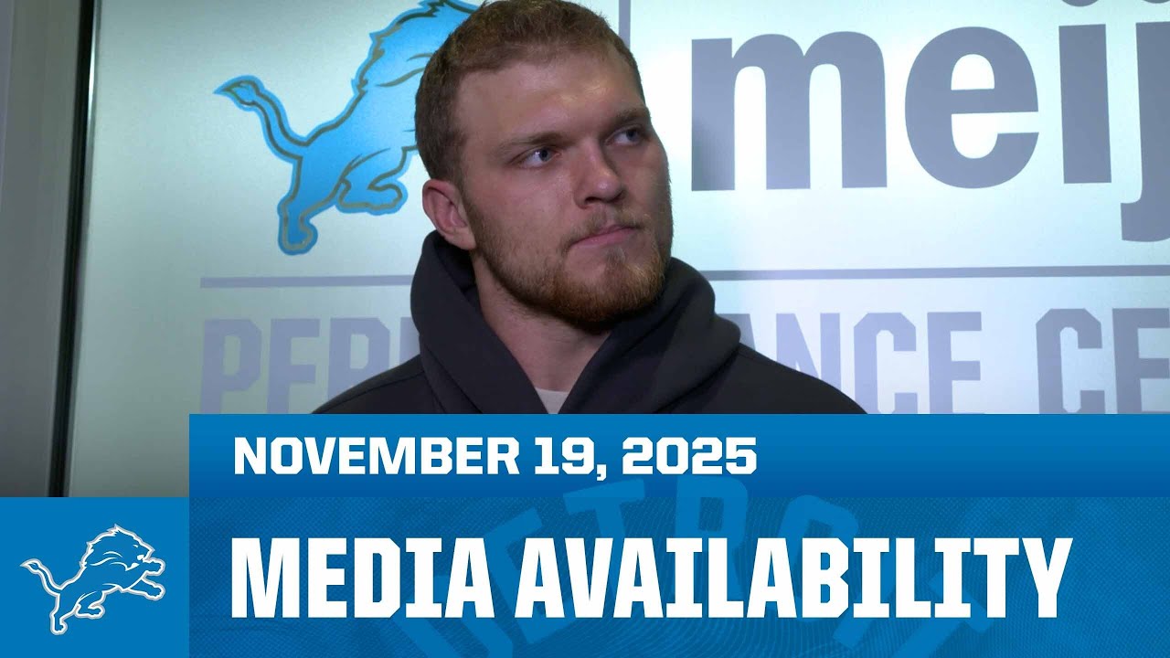 Jared Goff and Aidan Hutchinson meet with the media | November 19, 2025 Jared Goff and Aidan Hutchinson meet with the media | November 19, 2025