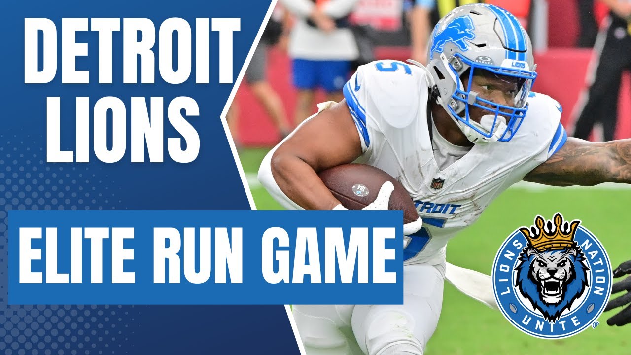 The Detroit Lions run game is DOMINANT The Detroit Lions run game is DOMINANT