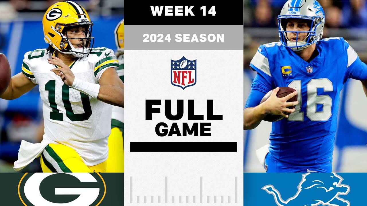 GAME OF THE WEEK! Green Bay Packers vs. Detroit Lions FULL GAME | NFL 2024 Season Week 14 GAME OF THE WEEK! Green Bay Packers vs. Detroit Lions FULL GAME | NFL 2024 Season Week 14