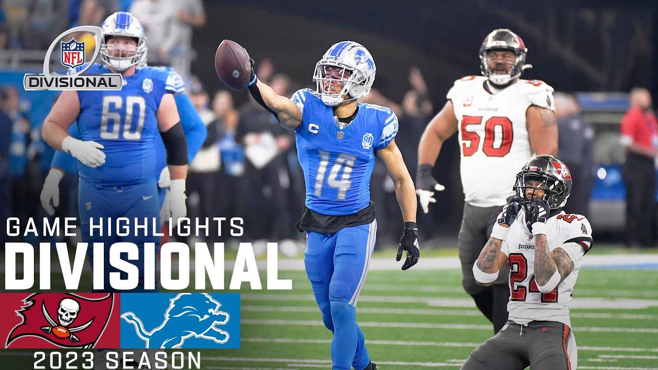 Tampa Bay Buccaneers vs. Detroit Lions Game Highlights | NFL 2023 Divisional Round Tampa Bay Buccaneers vs. Detroit Lions Game Highlights | NFL 2023 Divisional Round