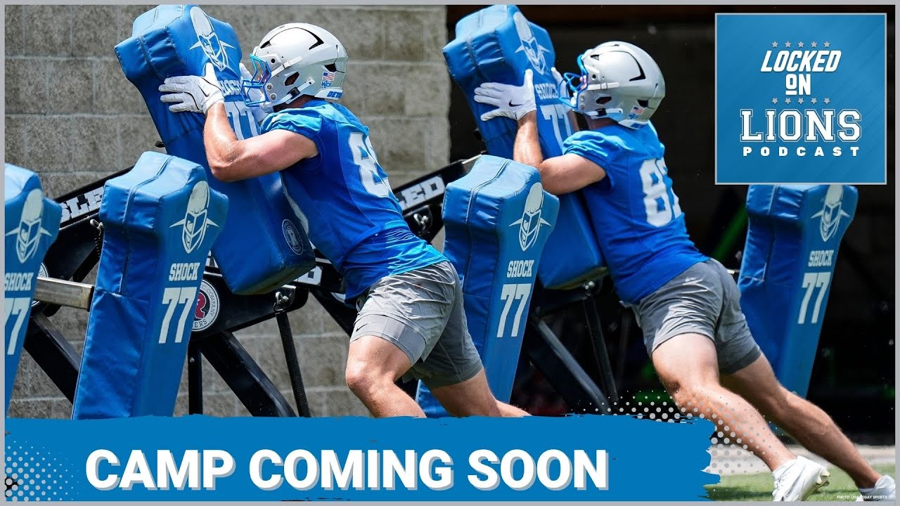 The dates are set for the Detroit Lions to start Training Camp The dates are set for the Detroit Lions to start Training Camp