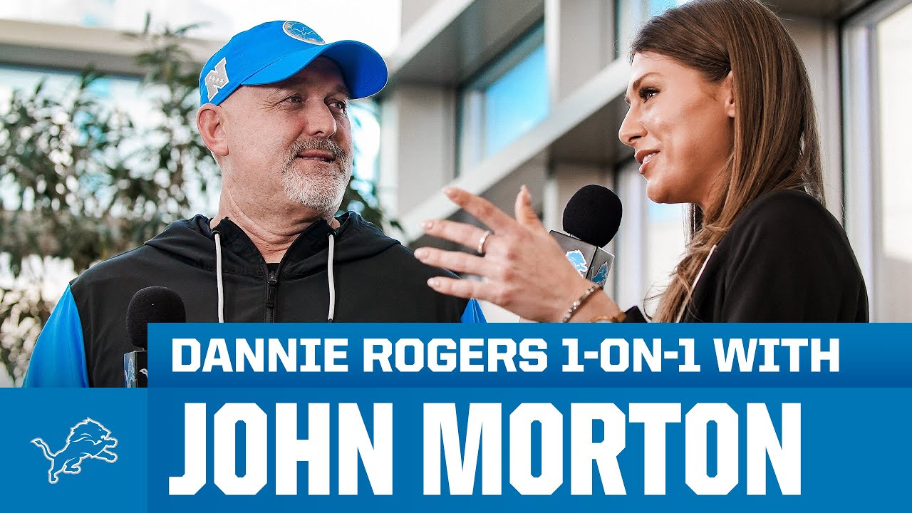1-on-1 with Offensive Coordinator John Morton | Detroit Lions 1-on-1 with Offensive Coordinator John Morton | Detroit Lions